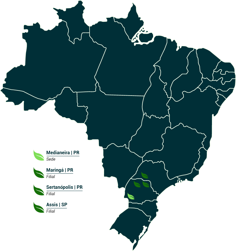 Mapa de atuação Kappke